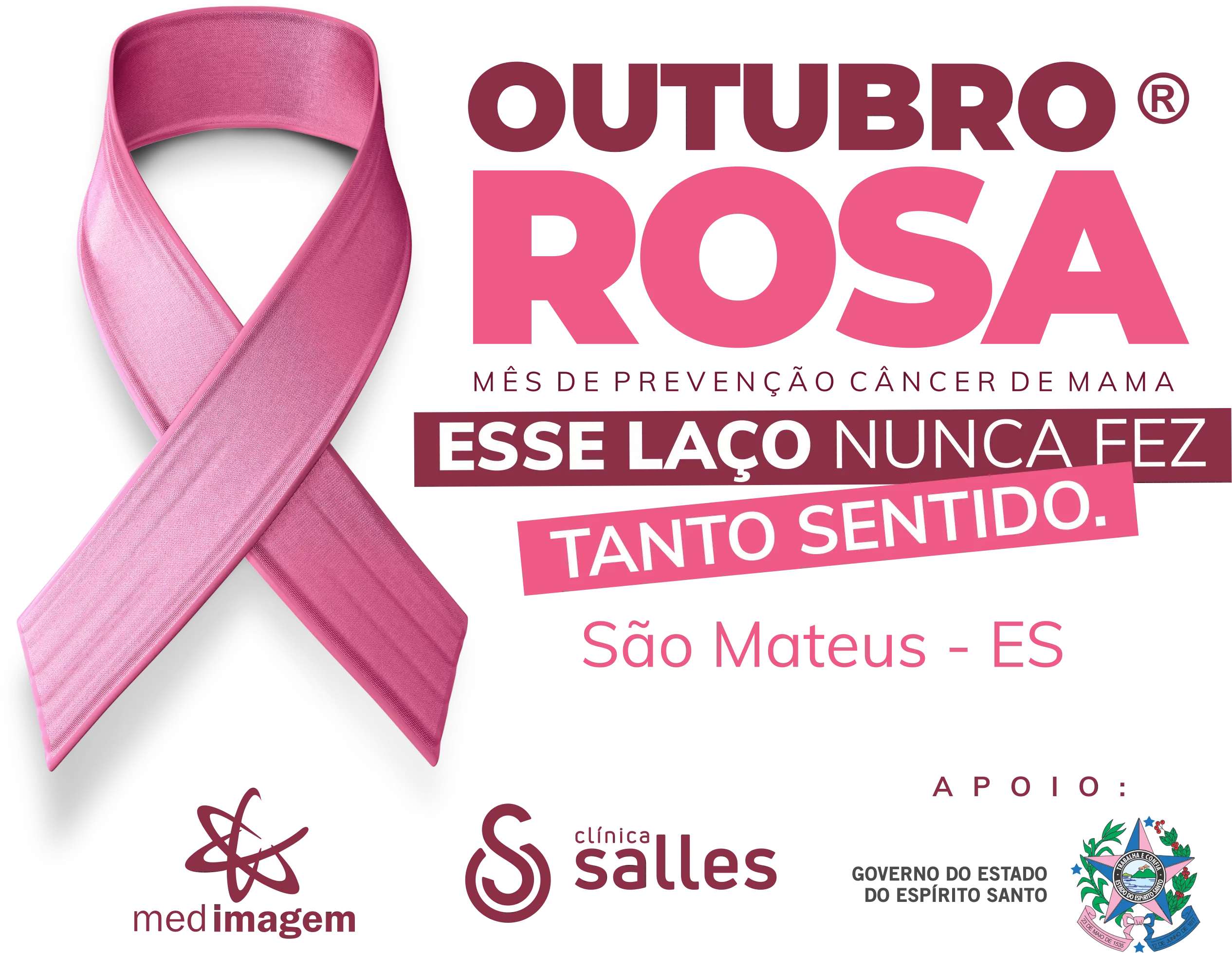 Dia D do Outubro Rosa São Mateus 2026 reúne prevenção e acolhimento no SESC